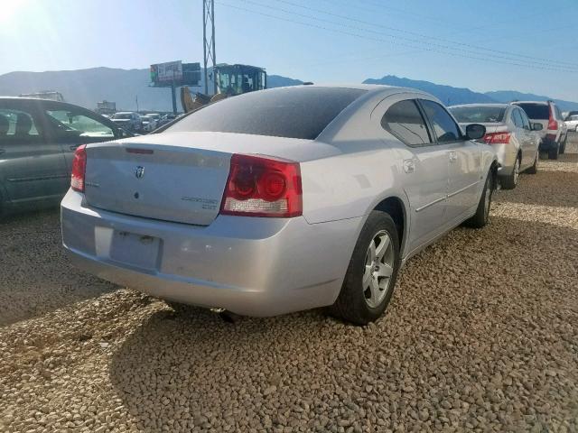 2B3CA3CV0AH226458 - 2010 DODGE CHARGER SX SILVER photo 4