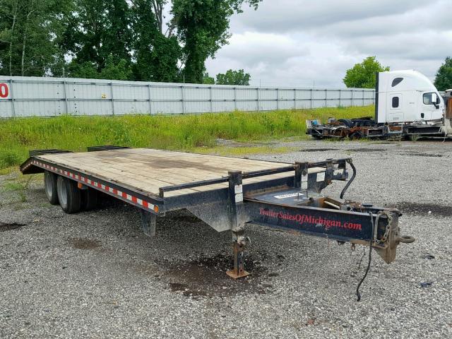 53XFP2524GJ000613 - 2016 FLAT TRAILER BLACK photo 1