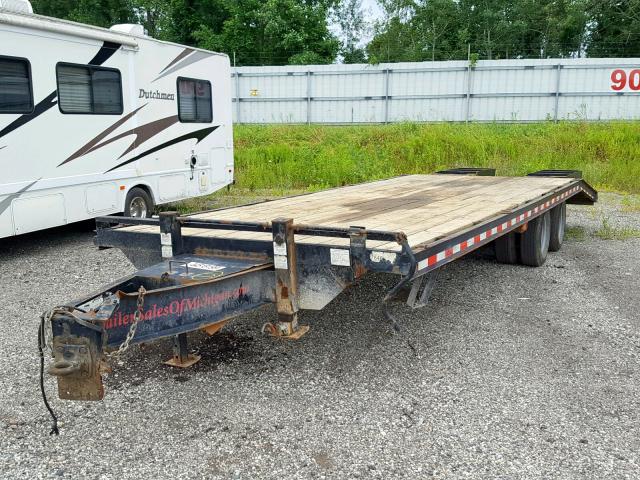 53XFP2524GJ000613 - 2016 FLAT TRAILER BLACK photo 2