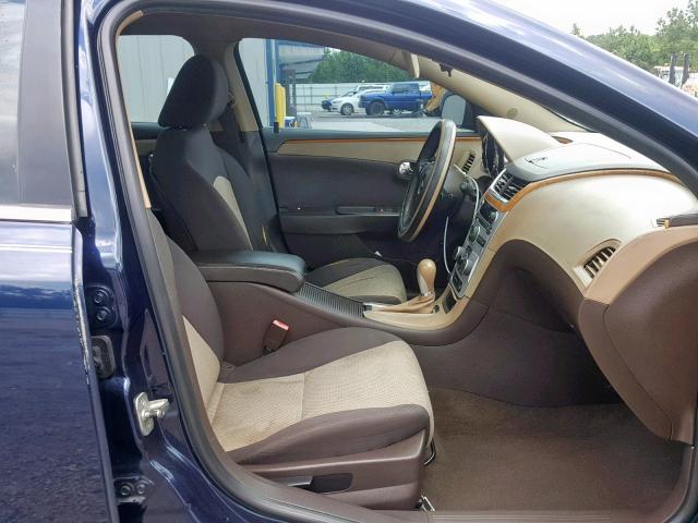 1G1ZC5EB2A4155688 - 2010 CHEVROLET MALIBU 1LT 蓝色 照片 5