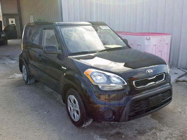 KNDJT2A50D7772769 - 2013 KIA SOUL BLACK photo 1