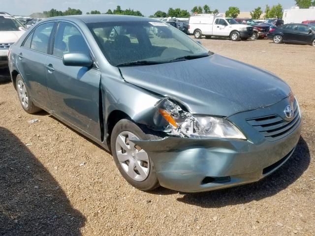 4T1BE46K27U632068 - 2007 TOYOTA CAMRY NEW GREEN photo 1