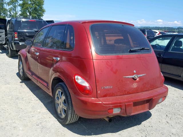 3A4FY48B07T509948 - 2007 CHRYSLER PT CRUISER RED photo 3