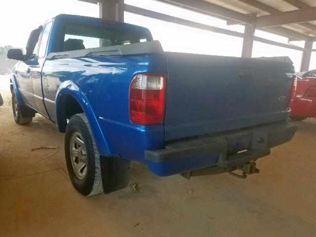 1FTYR14U92TA06408 - 2002 FORD RANGER SUP BLUE photo 3