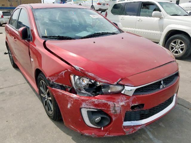 JA32U2FU9HU007907 - 2017 MITSUBISHI LANCER ES RED photo 1