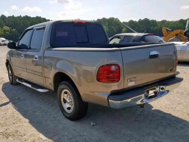 1FTRW07653KD04496 - 2003 FORD F150 SUPER GOLD photo 3