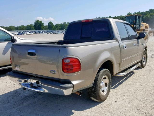 1FTRW07653KD04496 - 2003 FORD F150 SUPER GOLD photo 4