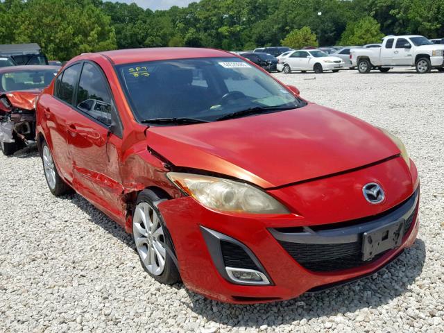 JM1BL1S54A1138909 - 2010 MAZDA 3 S RED photo 1