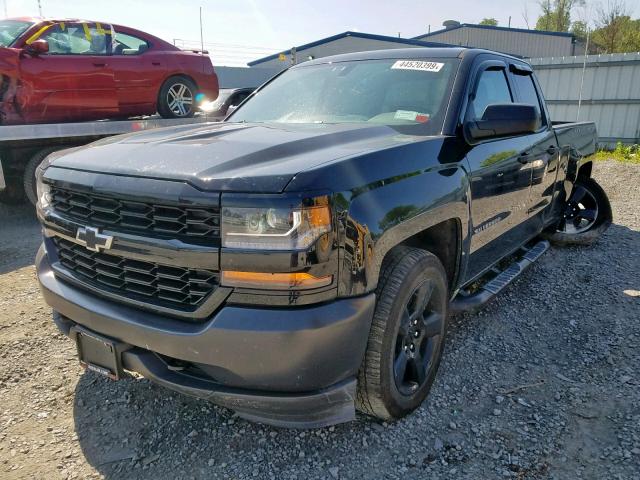 1GCVKNEC6GZ428452 - 2016 CHEVROLET SILVERADO BLACK photo 2