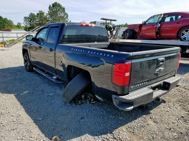 1GCVKNEC6GZ428452 - 2016 CHEVROLET SILVERADO BLACK photo 3