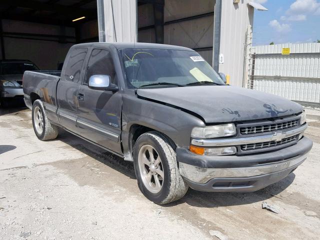 2GCEC19T8Y1144993 - 2000 CHEVROLET SILVERADO GRAY photo 1