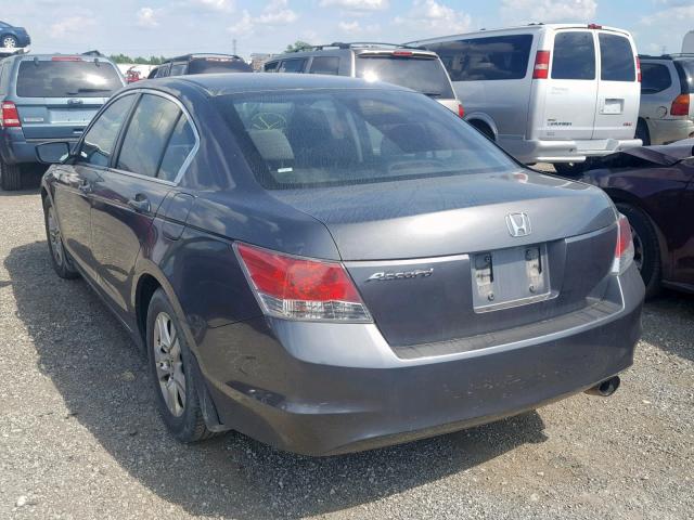 1HGCP264X9A048922 - 2009 HONDA ACCORD LXP GRAY photo 3