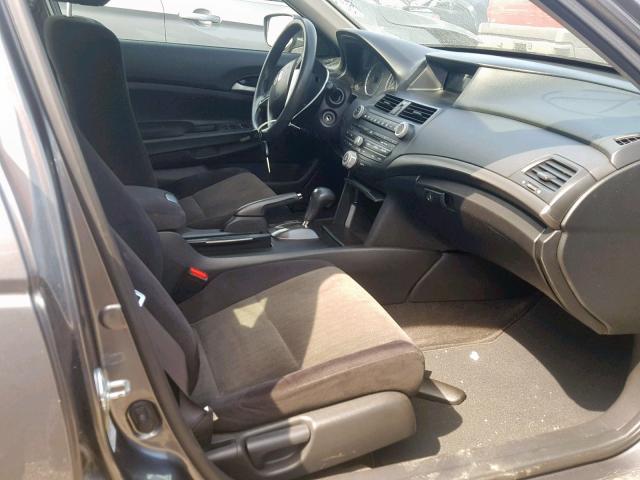 1HGCP264X9A048922 - 2009 HONDA ACCORD LXP GRAY photo 5