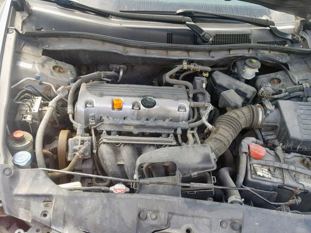 1HGCP264X9A048922 - 2009 HONDA ACCORD LXP GRAY photo 7