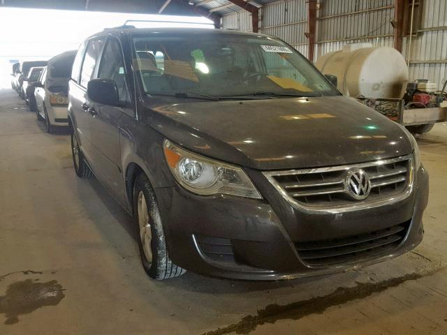 2V4RW3DGXBR738756 - 2011 VOLKSWAGEN ROUTAN SE GRAY photo 1