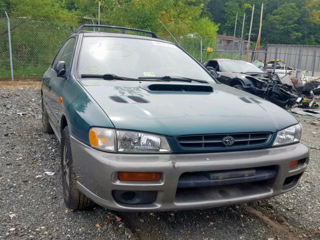 JF1GF4858XG813162 - 1999 SUBARU IMPREZA OU GREEN photo 9