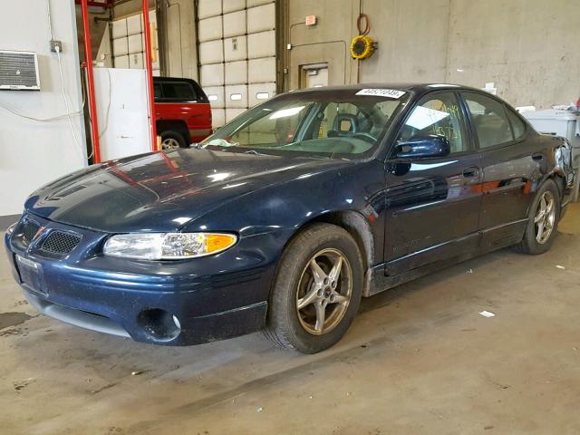 1G2WP52K63F116861 - 2003 PONTIAC GRAND PRIX BLACK photo 2