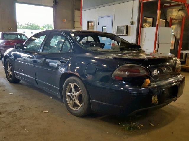 1G2WP52K63F116861 - 2003 PONTIAC GRAND PRIX BLACK photo 3