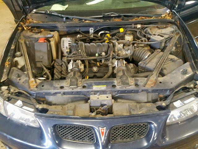 1G2WP52K63F116861 - 2003 PONTIAC GRAND PRIX BLACK photo 7