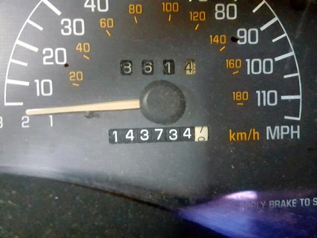 1G2WP52K63F116861 - 2003 PONTIAC GRAND PRIX BLACK photo 8