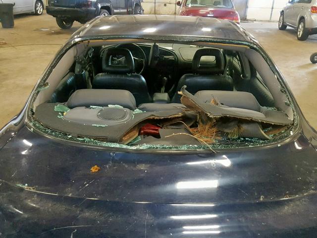 1G2WP52K63F116861 - 2003 PONTIAC GRAND PRIX BLACK photo 9