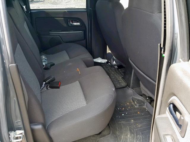 1GCHTCFE8C8152970 - 2012 CHEVROLET COLORADO L GRAY photo 6