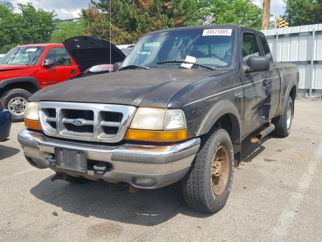 1FTZR15X5WPB57743 - 1998 FORD RANGER SUP BLACK photo 2