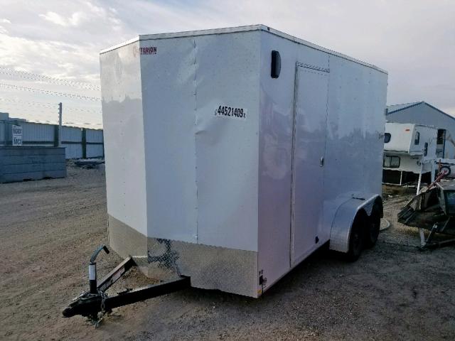 7HVBE1425KA000687 - 2019 CARGO TRAILER WHITE photo 2