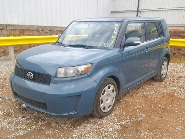 JTLKE50EX81003808 - 2008 TOYOTA SCION XB 青色 照片 2