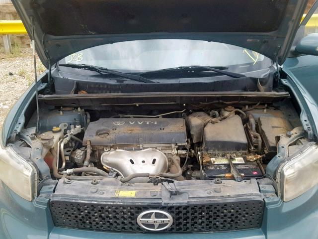 JTLKE50EX81003808 - 2008 TOYOTA SCION XB 青色 照片 7