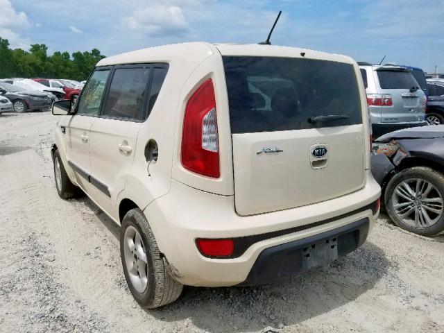 KNDJT2A59C7452882 - 2012 KIA SOUL CREAM photo 3