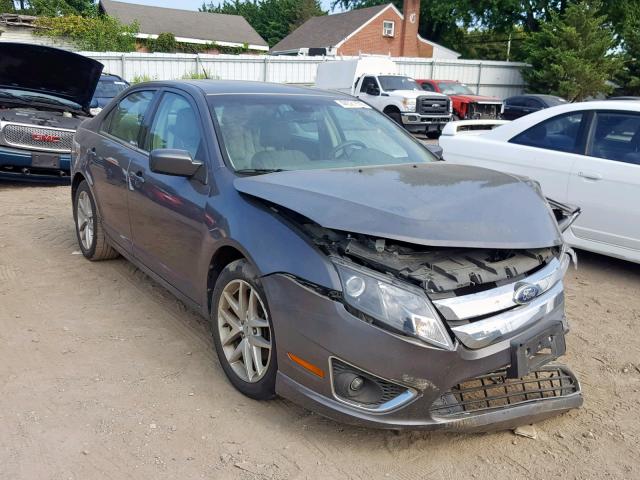 3FAHP0JA8CR148784 - 2012 FORD FUSION SEL GRAY photo 1