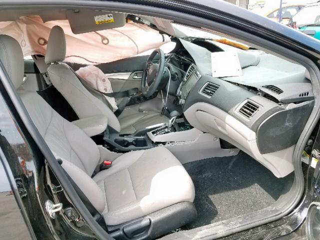 2HGFB2F93FH527266 - 2015 HONDA CIVIC EXL 黑色 照片 5