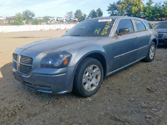 2D4FV47T97H717377 - 2007 DODGE MAGNUM SE GRAY photo 2