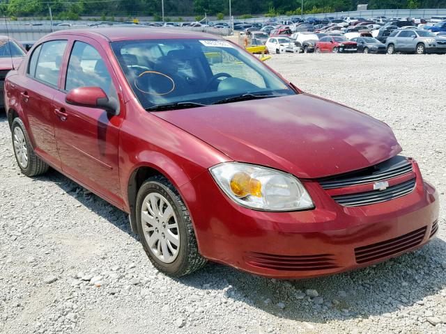 1G1AT58H497277556 - 2009 CHEVROLET COBALT LT RED photo 1