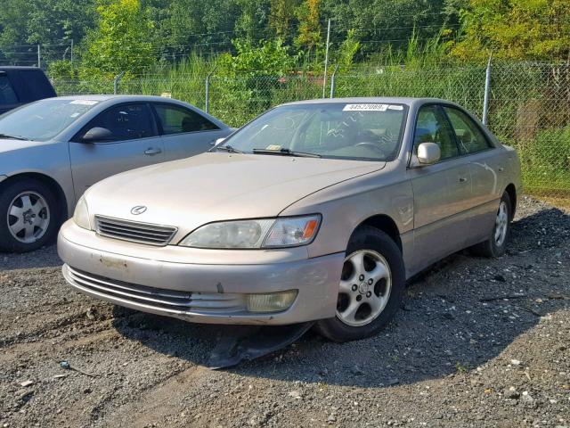 JT8BF22G5V5000081 - 1997 LEXUS ES 300 GOLD photo 2