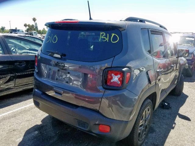 ZACCJBAB3JPH21835 - 2018 JEEP RENEGADE S შავი ფოტო 4