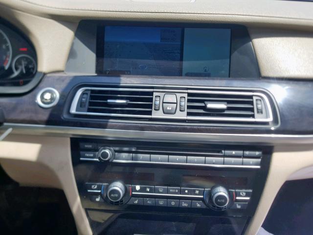 WBAKA83559CY33894 - 2009 BMW 750 I GRAY photo 9