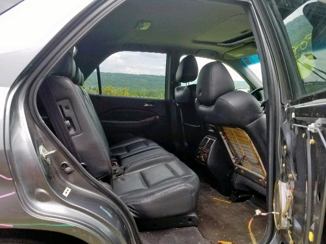 2HNYD18671H525344 - 2001 ACURA MDX TOURIN GRAY photo 6