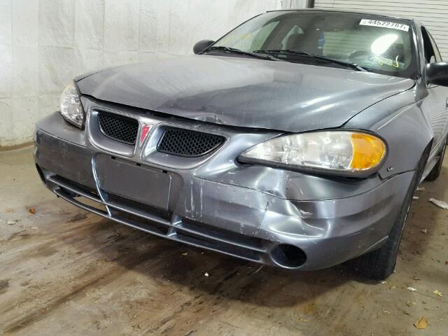 1G2NF52E14M640747 - 2004 PONTIAC GRAND AM S GRAY photo 9