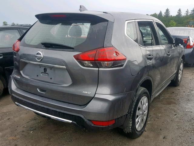 5N1AT2MV9HC793088 - 2017 NISSAN ROGUE SV GRAY photo 4