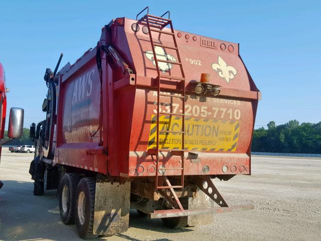 1M2K189C27M036336 - 2007 MACK 600 MR600 RED photo 3