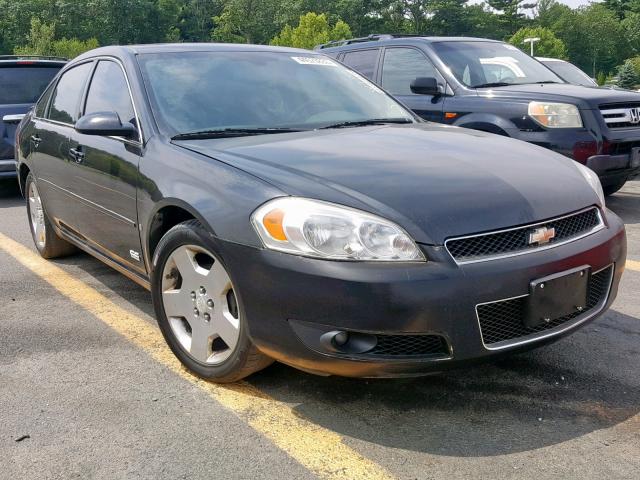 2G1WD58CX69123418 - 2006 CHEVROLET IMPALA SUP 黑色 照片 1