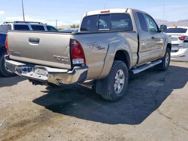 5TETU62N96Z197921 - 2006 TOYOTA TACOMA PRE TAN photo 4