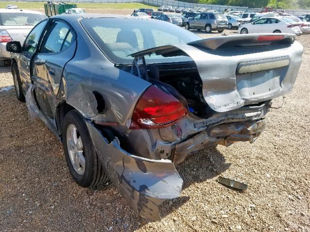 2G2WP552X71120503 - 2007 PONTIAC GRAND PRIX GRAY photo 3