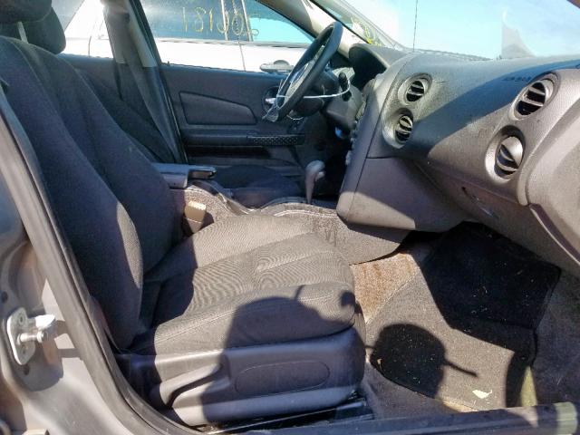 2G2WP552X71120503 - 2007 PONTIAC GRAND PRIX GRAY photo 5