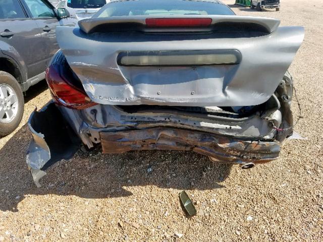 2G2WP552X71120503 - 2007 PONTIAC GRAND PRIX GRAY photo 9