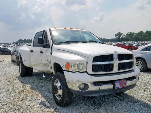 3D7MU48C73G746902 - 2003 DODGE RAM 3500 S WHITE photo 1