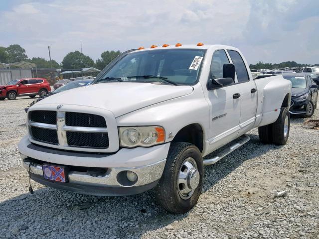 3D7MU48C73G746902 - 2003 DODGE RAM 3500 S WHITE photo 2