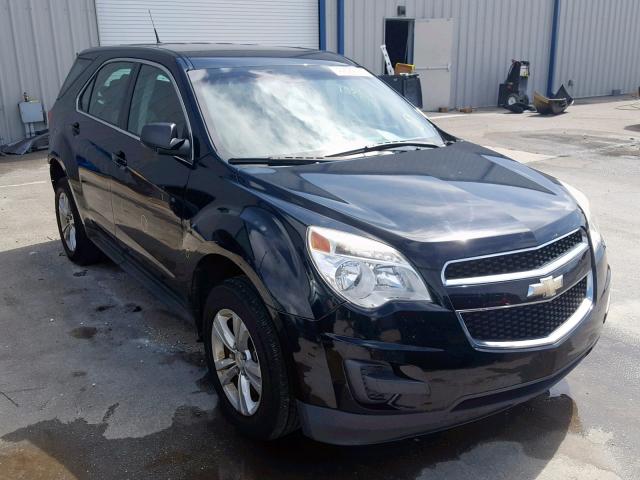 2CNFLCEC9B6215677 - 2011 CHEVROLET EQUINOX LS BLACK photo 1